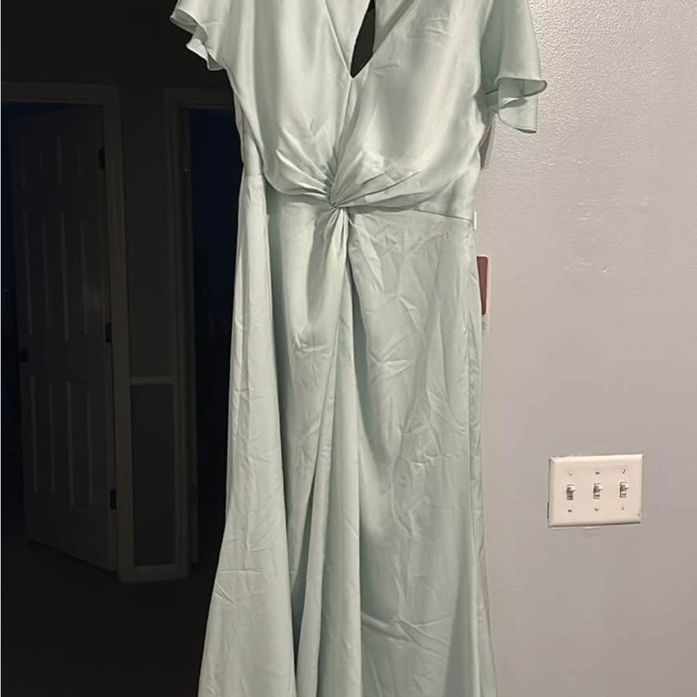 Elegant Mint Green Dress